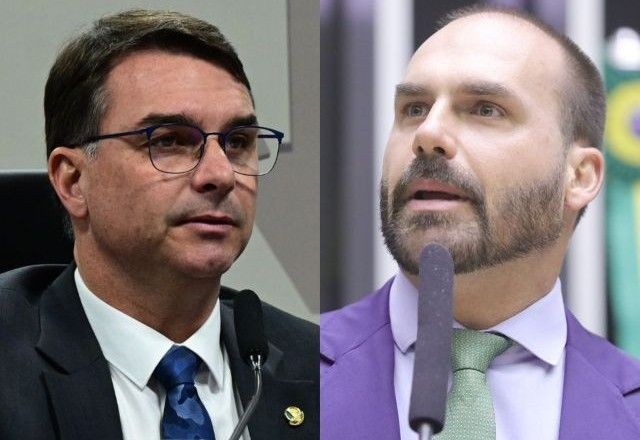 Imagem da noticia Flávio Bolsonaro fala em "inquisição" após operação da PF contra Jair; Eduardo diz que Moraes "dobrou aposta"
