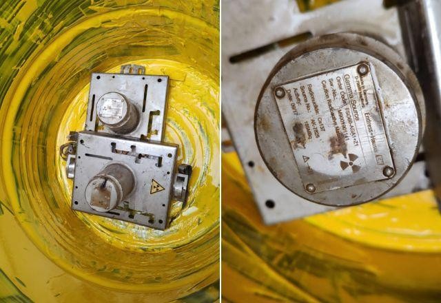 Imagem da noticia Polícia encontra em SP fontes radioativas de césio-137 furtadas em MG