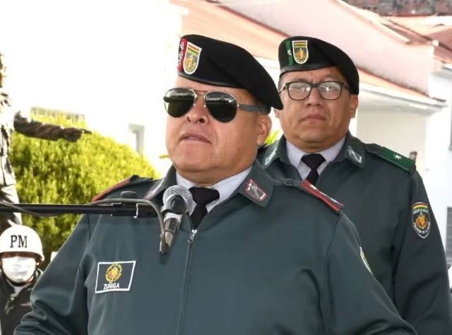 Imagem da noticia General que comandou tentativa de golpe é preso na Bolívia