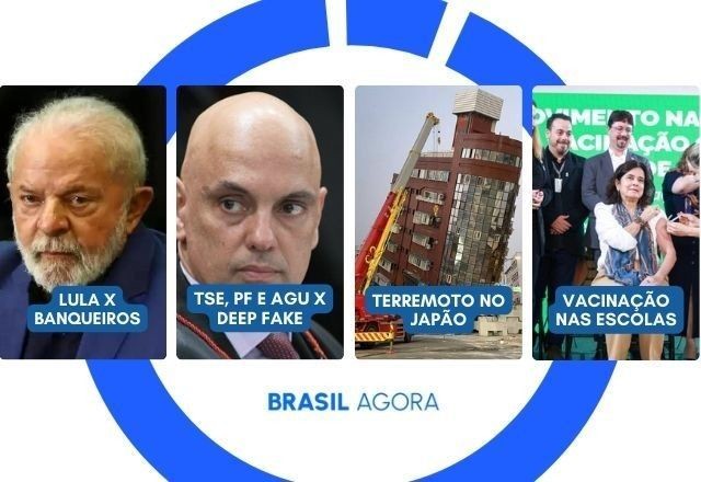 Imagem da noticia Brasil Agora: Julgamento de Moro adiado, Lula x banqueiros e novo terremoto no Japão