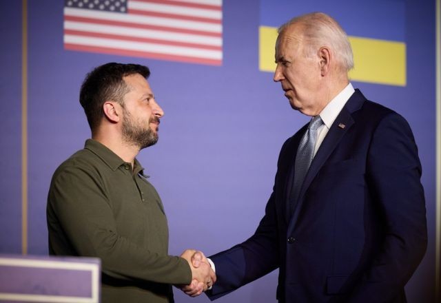 Imagem da noticia No G7, Biden e Zelensky assinam acordo de segurança de 10 anos