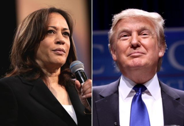 Imagem da noticia Kamala e Trump aparecem empatados em estados decisivos das eleições americanas