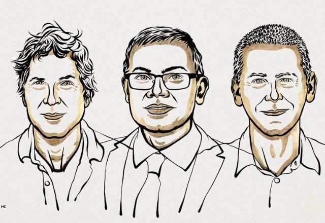 Imagem da noticia Prêmio Nobel de Química vai para trio que decifrou código para estruturas de proteínas