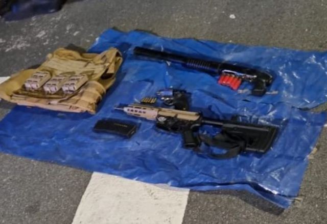Imagem da noticia Criminosos são presos com forte armamento na zona sul de SP