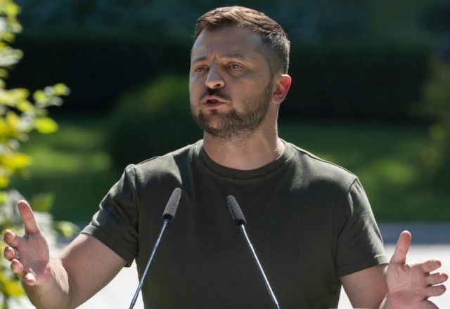 Imagem da noticia Zelensky critica China e diz que país 'fecha os olhos' para cidadãos lutando na Ucrânia