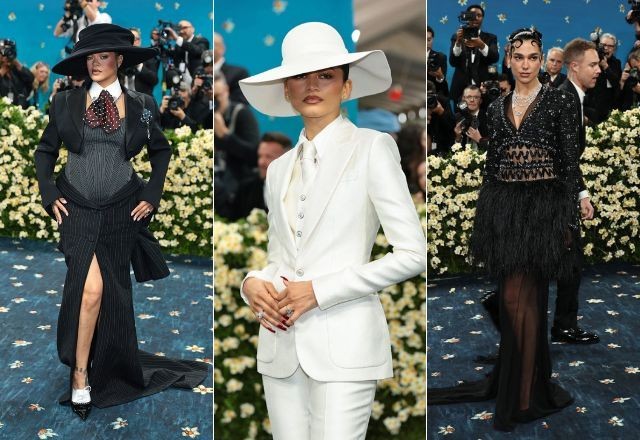 Imagem da noticia Ternos e peças de alfaiataria dominam Met Gala 2025; veja looks dos convidados