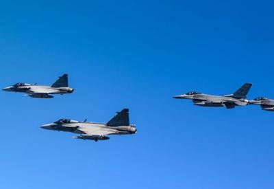 Após acionar caças, Polônia derruba drones russos que invadiam espaço aéreo do país Após acionar caças, Polônia derruba drones russos que invadiam espaço aéreo do país