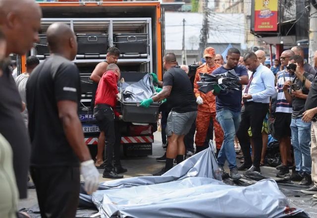 Imagem da noticia 95% dos mortos em megaoperação no RJ tinham ligação com facção criminosa, diz governo