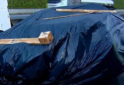 Acidente no Rodoanel, em São Bernado do Campo, deixa 4 mortos e 1 ferido Acidente no Rodoanel, em São Bernado do Campo, deixa 4 mortos e 1 ferido