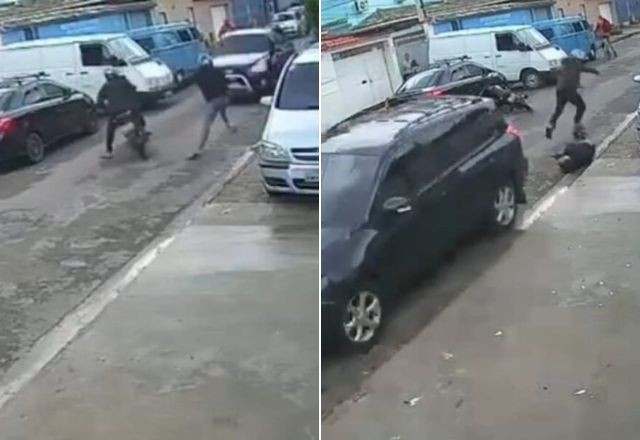 Imagem da noticia Motorista reage a tentativa de assalto e atropela suspeito 2 vezes no Rio