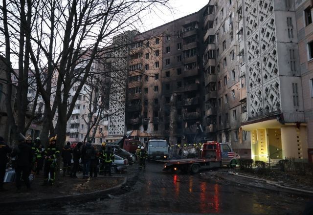 Imagem da noticia Novo ataque russo deixa 6 mortos e 9 feridos na capital ucraniana