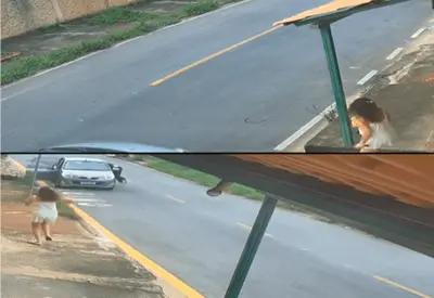 Barbeiro salva duas crianças ao pular em carro desengatado em Contagem (MG) Barbeiro salva duas crianças ao pular em carro desengatado em Contagem (MG)