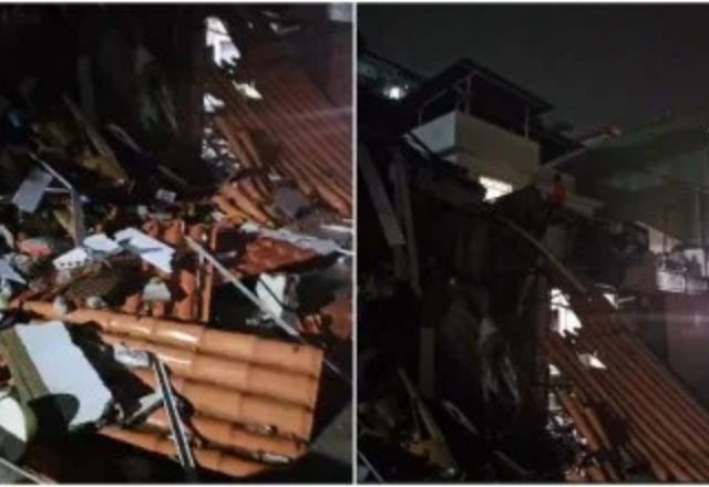 Imagem da noticia Moradores ficam soterrados após desabamento de casas em Juiz de Fora