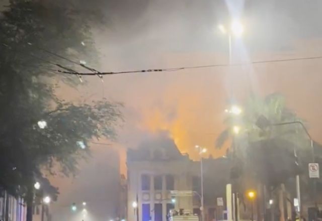 Imagem da noticia SP: Incêndio atinge prédio da Faculdade de Direito da USP