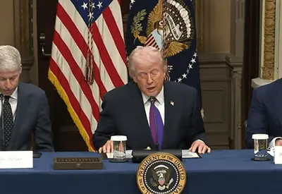 Trump assina acordo que exige que big techs paguem custos adicionais de eletricidade: 'Ganho histórico' Trump assina acordo que exige que big techs paguem custos adicionais de eletricidade: 'Ganho histórico'