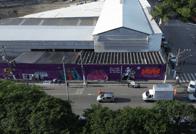 Imagem da noticia Grafiteiras criadoras de mural em SP usam arte de rua contra feminicídio