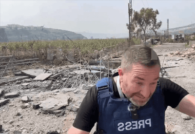 'Israel tentou me matar', diz jornalista que quase foi atingido por míssil no sul do Líbano 'Israel tentou me matar', diz jornalista que quase foi atingido por míssil no sul do Líbano