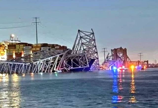 EUA: governador de Maryland declara estado de emergência após queda de ponte
