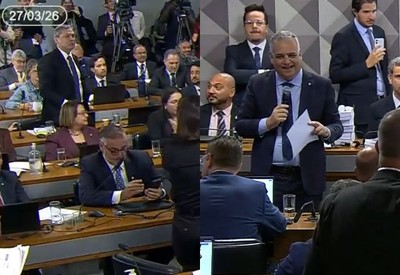 Leitura de relatório da CPMI do INSS tem bate-boca entre Lindbergh e Alfredo Gaspar Leitura de relatório da CPMI do INSS tem bate-boca entre Lindbergh e Alfredo Gaspar