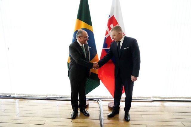 Imagem da noticia Alckmin não menciona estado de saúde de Lula em agenda com premiê eslovaco