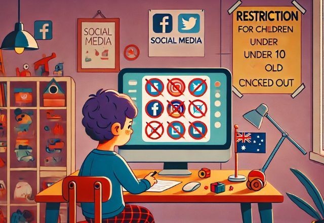 Imagem da noticia Na Austrália, crianças terão idade mínima para usar redes sociais