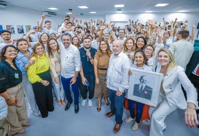 Imagem da noticia "Governo é que precisa do Congresso", diz Lula no Ceará