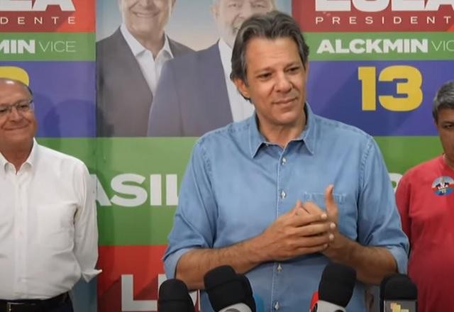 Imagem da noticia SP: Haddad acusa Tarcísio de "falta" de propostas e aposta no interior