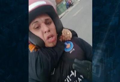 Mototaxista denuncia agressão de PMs e quatro abordagens no mesmo dia Mototaxista denuncia agressão de PMs e quatro abordagens no mesmo dia