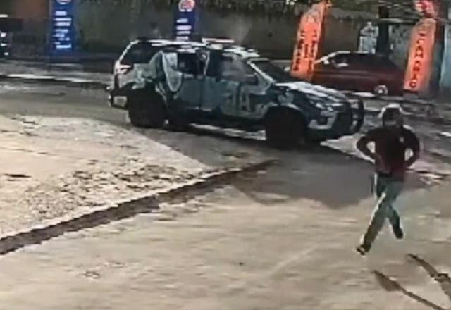 Imagem da noticia Após matar desafeto, suspeito é perseguido pela polícia e baleado