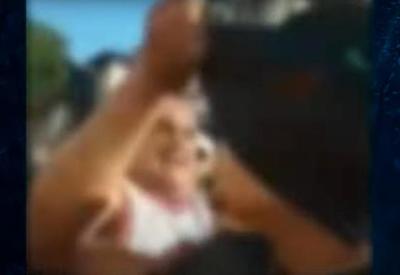 Morador de condomínio agride motoboy por usar máscara Morador de condomínio agride motoboy por usar máscara