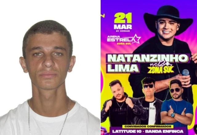 Imagem da noticia Homem morre esfaqueado em show de Natanzinho Lima em SP