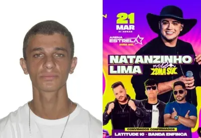 Homem morre esfaqueado em show de Natanzinho Lima em SP Homem morre esfaqueado em show de Natanzinho Lima em SP