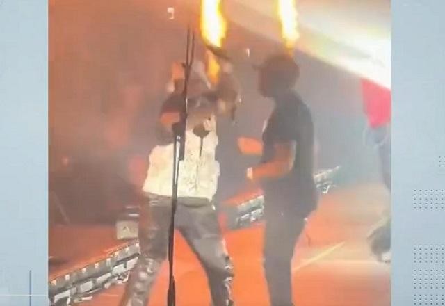 Imagem da noticia Irritado, 50 Cent arremessa microfone e deixa mulher ferida durante show