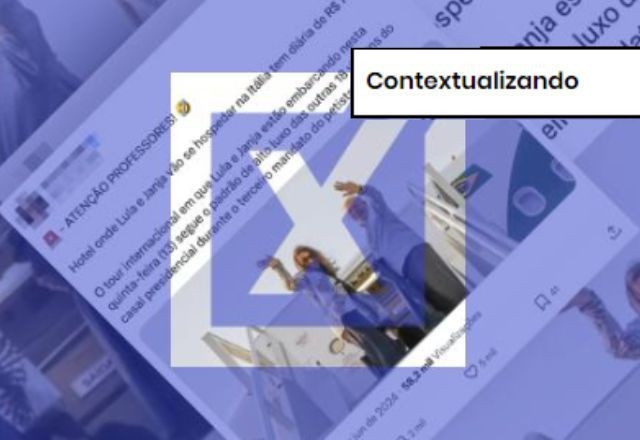 Imagem da noticia CONTEXTUALIZANDO: Hotel em que Lula ficou na Itália tem diárias de até R$ 2,5 mil, e não de mais de R$ 71 mil