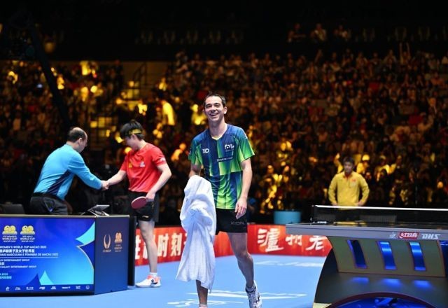 Imagem da noticia Hugo Calderano faz história e vai à final inédita da Copa do Mundo de Tênis de Mesa