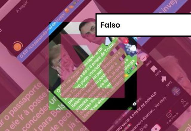 Imagem da noticia FALSO: Ida de Bolsonaro à posse de Trump depende do STF e não de passaportes da Itália e dos EUA