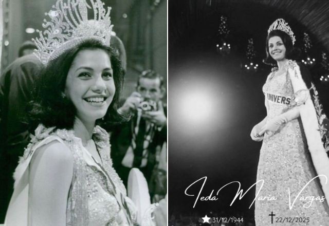 Imagem da noticia Morre Ieda Maria Vargas, primeira brasileira a ganhar o Miss Universo