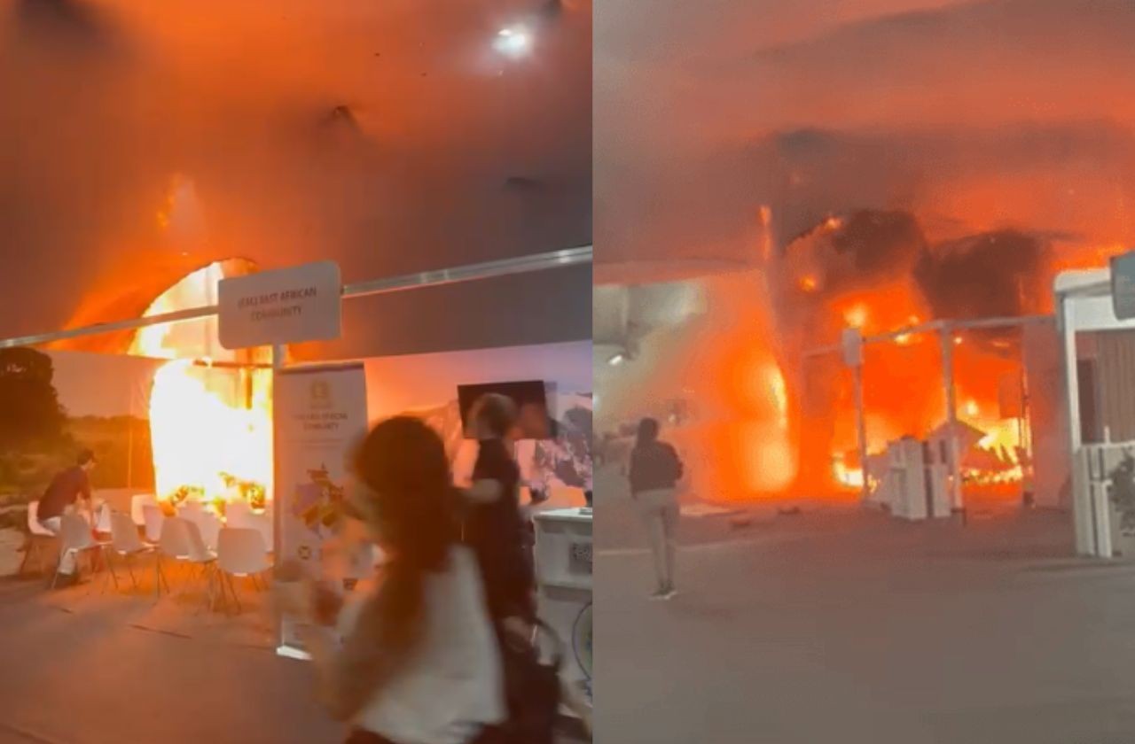 Imagem da noticia Incêndio na COP30: 13 pessoas recebem atendimento após inalarem fumaça, diz ONU