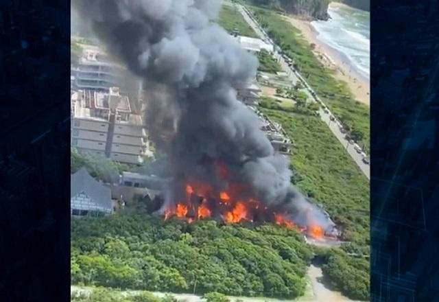 Imagem da noticia Incêndio destrói balada famosa em praia de Itajaí (SC)