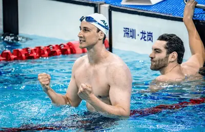 Australiano quebra recorde de Cesar Cielo nos 50m livre após 16 anos Australiano quebra recorde de Cesar Cielo nos 50m livre após 16 anos