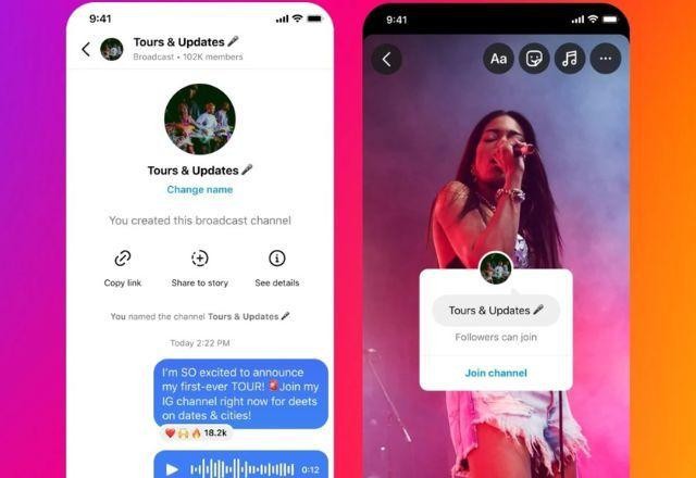 Imagem da noticia Saiba como funcionam os "canais" no Instagram e as novidades do SXSW2023
