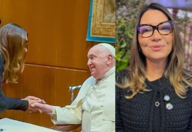 Imagem da noticia Janja diz que agradeceu ao papa Francisco por orações pela saúde de Lula: "Perguntou muito sobre isso"