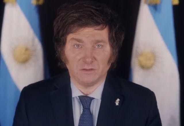 Imagem da noticia Controverso, Javier Milei toma posse como presidente da Argentina neste domingo