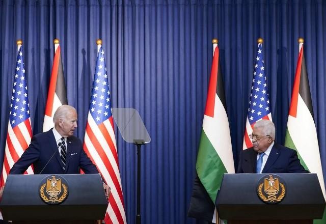 Imagem da noticia Na Cisjordânia, Biden defende ideia de 'dois Estados para dois povos'