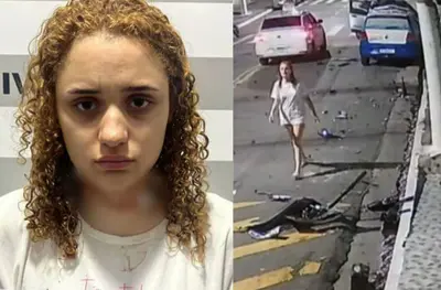 Novas imagens mostram jovem caminhando após atropelamento que matou ex e amiga Novas imagens mostram jovem caminhando após atropelamento que matou ex e amiga
