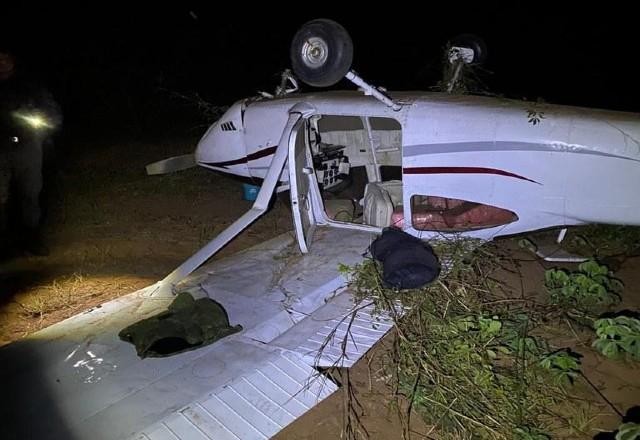 Imagem da noticia Suspeito de pilotar avião com 300 quilos de cocaína é preso