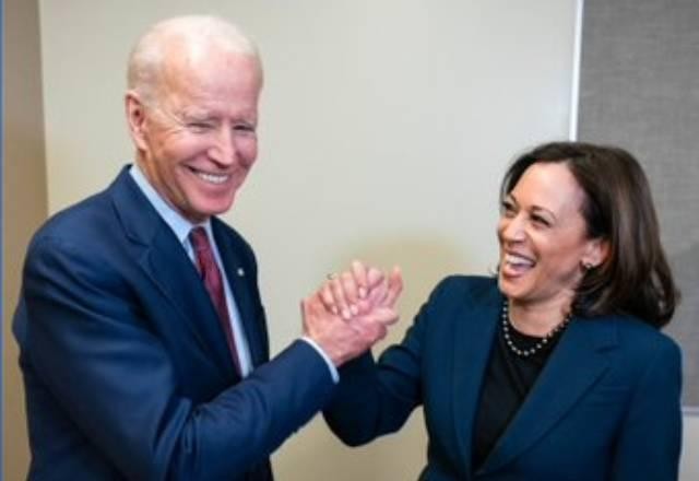 Imagem da noticia Kamala Harris se diz “honrada” com apoio de Biden “para derrotar Trump”