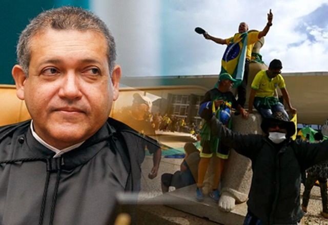 Imagem da noticia STF confirma decisão de Nunes Marques e nega pedido para soltar presos por envolvimento no 8/1