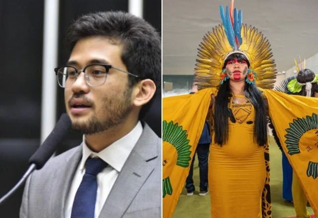 Imagem da noticia Célia Xakriabá e Kim Kataguiri causam tumulto e gritaria durante votação na Câmara e polícia é acionada