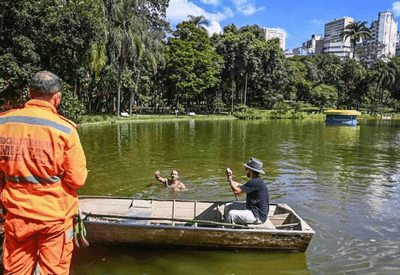 Homem se afoga em lago de parque em Belo Horizonte
